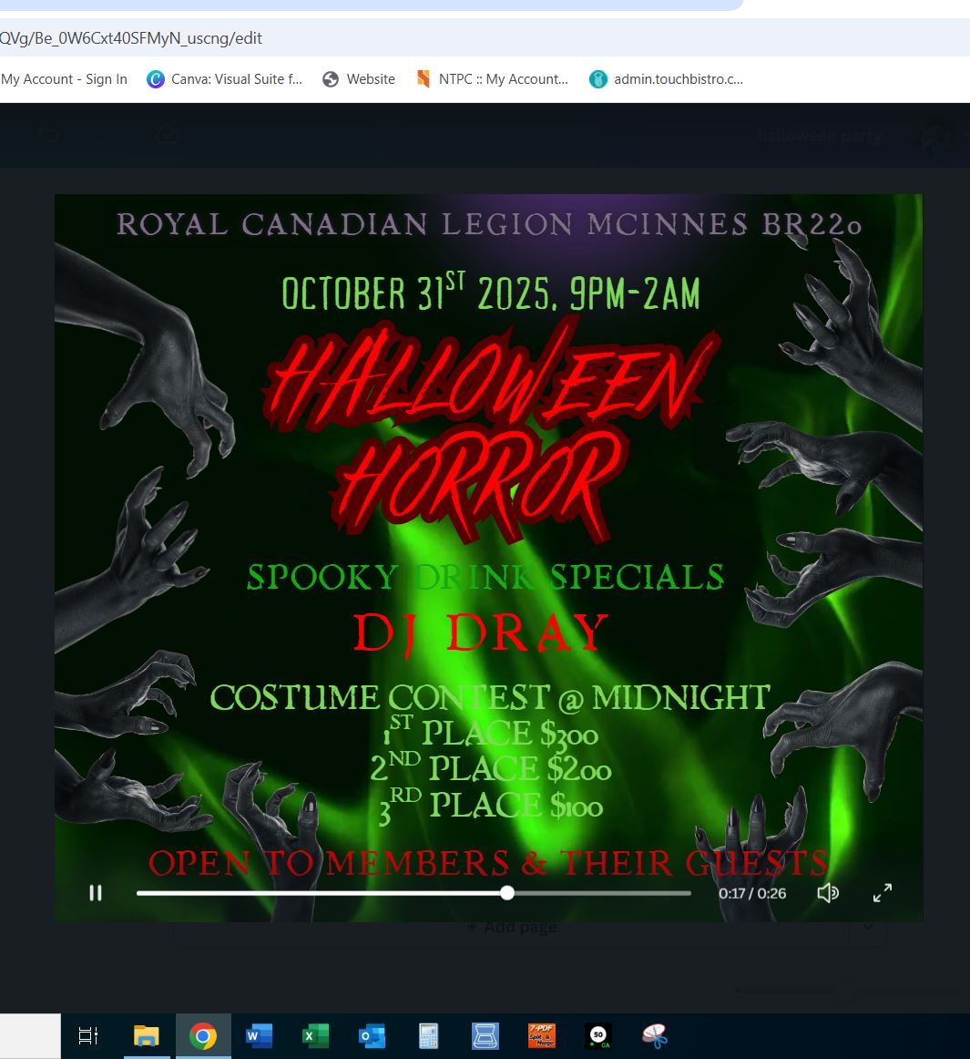 Annual Halloween Party