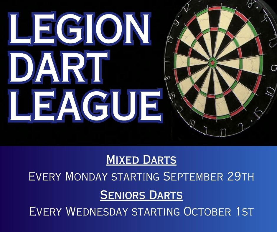 Legion Dart League- Mixed Darts
